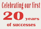 Celebrating our first 20+8=28 years of Successes