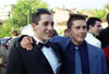 With my friend Ivan on the secondary-school farewell students' ball, May 20, 2004